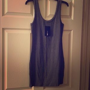 Fashion Nova Grey T Shirt Dress